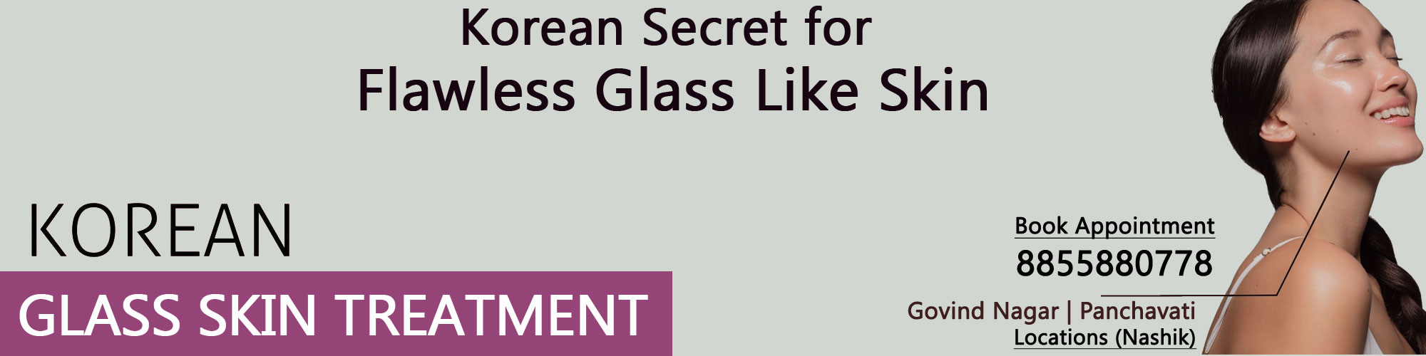 Korean glass skin treatment at periwinkle skin clinic