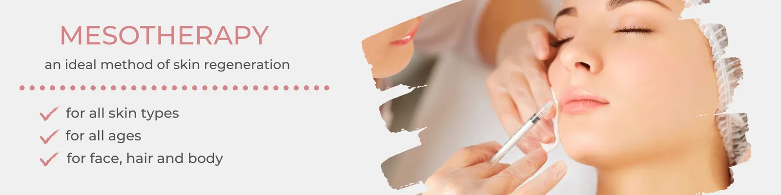 Mesotherapy for skin regeneration